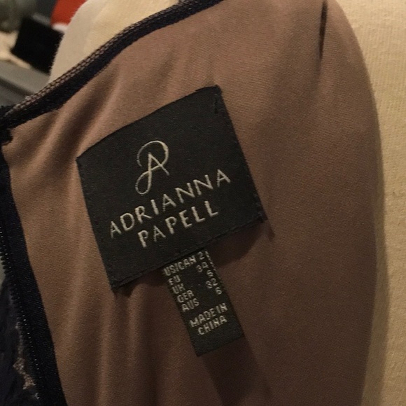 Adrianna Papell Lace Formal Gown π - Picture 8 of 8